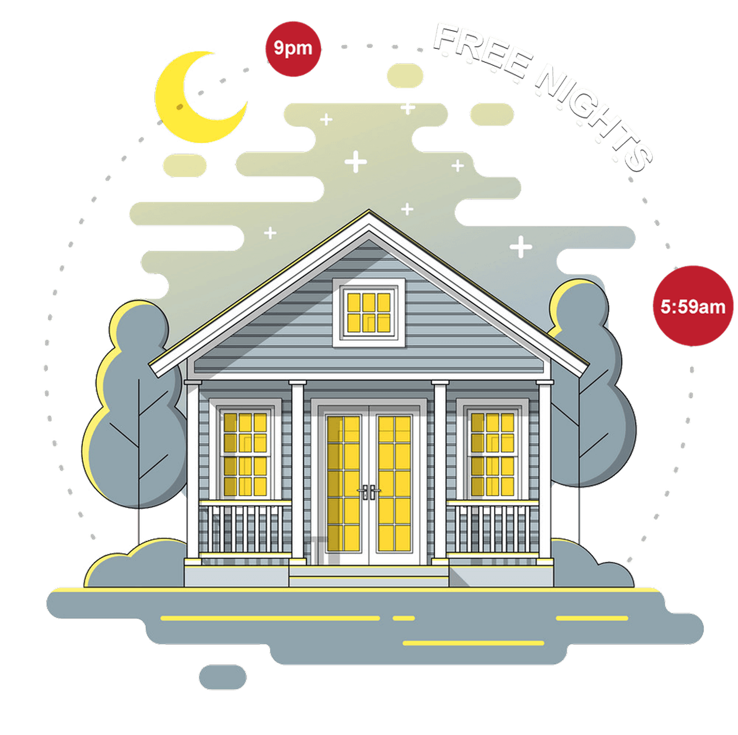 Free Nights Electricity Plan